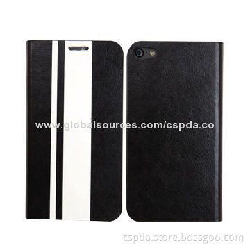 PU Leather Wallet Cases for iPhone 6 with Card Slots, Different Colors Available